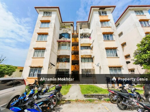 GROUND FLOOR & RENOVATED | SRI MELOR APARTMENT UKAY PERDANA