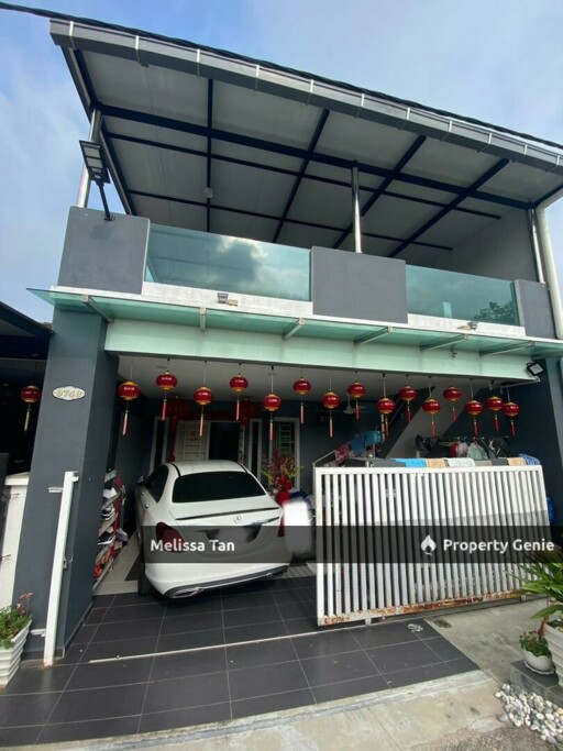Jasin Taman Maju Single Storey Terrace with Mezzanine