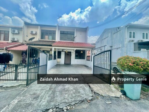 TAMAN DELIMA CHERAS KUALA LUMPUR DOUBLE STOREY TERRACE HOUSE FOR SALE ENDLOT FREEHOLD MAIN DOOR FACING SOUTH PRICE ALREADY DROPPED