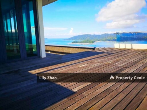Exclusive Full Sea View Triplex Resort Penthouse for Sale, 6,016 sf @Signal Hill, Kota Kinabalu City, Sabah