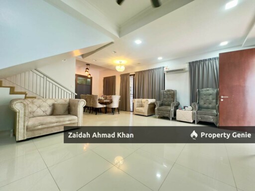 Corner Lot Double Storey Ceria Residence Renovated And Extended For Sale