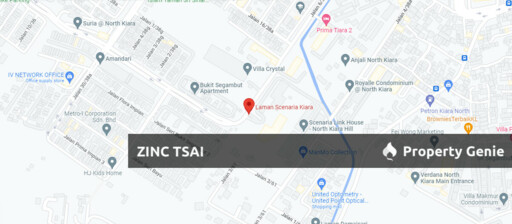 Scenaria @ North Kiara Hills Segambut Freehold Condominium Auction | 3+1 Rooms | 2 Carparks | Save RM 120K