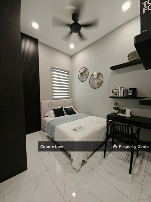 Full Loan Guarded with Playground New Single Storey SemiD for Sale Kinta Permai