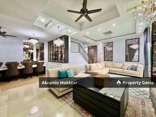 Freehold, Fully Renovated & Partially Furnished | 3 Storey Semi-D Lambaian Residence, Kajang