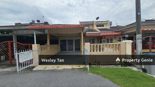 Malim Jaya 1 Stry Terrace Kitchen Full Extended New Paint Facing Field
