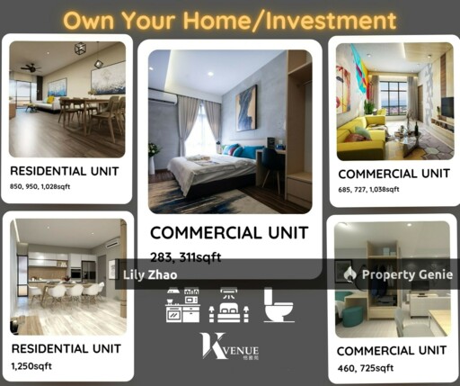 Luxury Modern Smart Home at K Avenue Residence Studio Condo for Sale @ Kepayan Kota Kinabalu