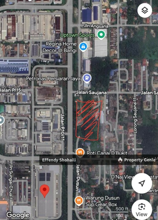 BANGI PERSIARAN JAYA TANAH BANGUNAN