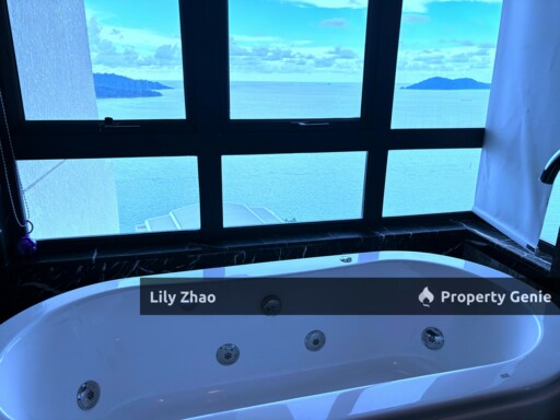 Exclusive Full Sea View Triplex Resort Penthouse For Sale, 3,701 Sf, Signal Hill, Kota Kinabalu City, Sabah.