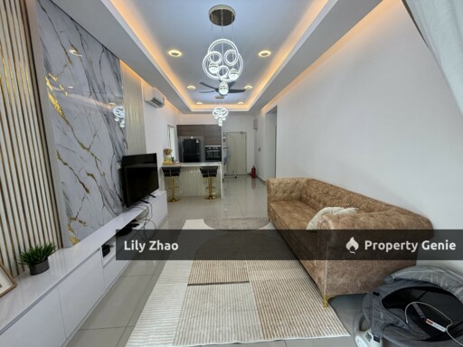Kingfisher Inanam Condo for Rent, Renovated & Fully Furnished, Block C, 5th Floor Facilities area, Kota Kinabalu