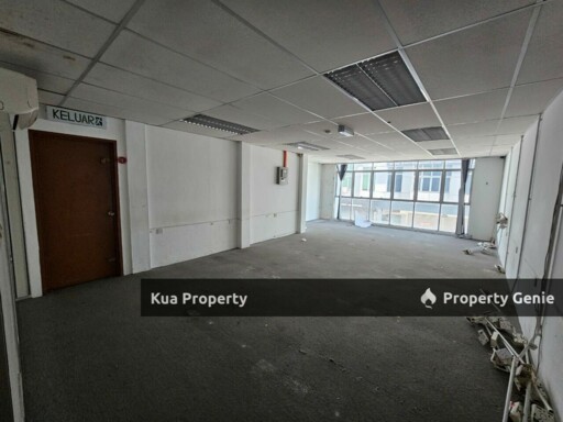 Big Size First Floor Corner Office / Shoplot For Rent! at 3rd Mile, Jalan Keretapi, near to Aeon