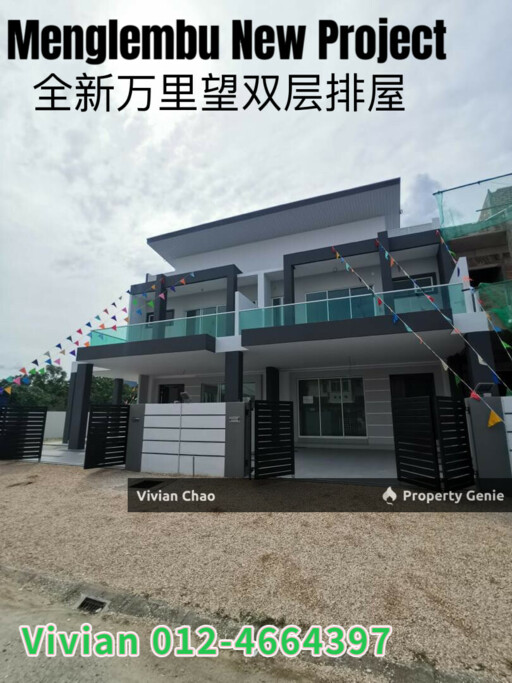 New Double Storey Terrace @ Menglembu with Prime Location for Sale