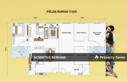 Rumah Mampu Milik Johor (RMMJ C) SP3