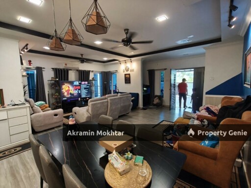 FULLY RENOVATED | LAKE VIEW SEMI-D CLUSTER 2 TINGKAT @ TAMAN DESIRAN BAYU, PUCHONG