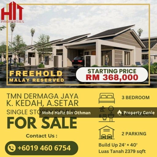 TAMAN DERMAGA JAYA, KUALA KEDAH, ALOR SETAR