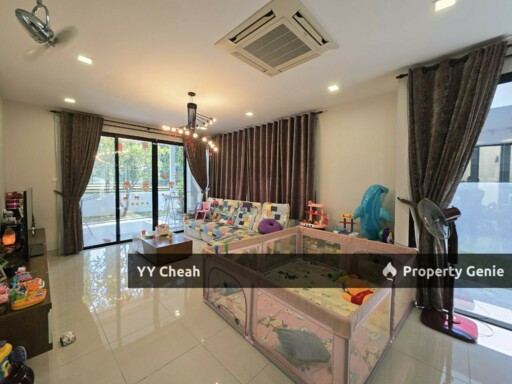 Tiger Lane Ipoh, 2.5 Storey Semi-D For Sale Gated Guarded, Good Golf Course View