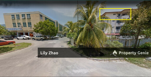 Taman Satria Apartment 3rd Floor for Sale, 3Bed 2Bath, Corner Lot, Fully Furnished, Menggatal, Kota Kinabalu.