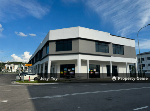 2 Storey Shoplot @ Kaze Hills, Ulu Tiram (End Lot Whole Block)