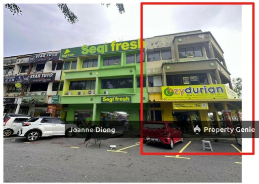 Shah Alam TTDI 3 Storey Corner Shop