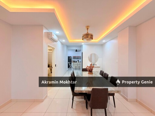 Freehold, Facing Open, Renovated & Fully Furnished | Double Storey Terrace House  KASIH RESIDENCE  SETIA ALAM SARI, BANGI