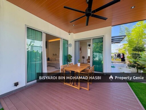 RENOVATED END LOT HYPERLINK GARDEN HOME, EBONY LANE ECO FOREST, SEMENYIH .