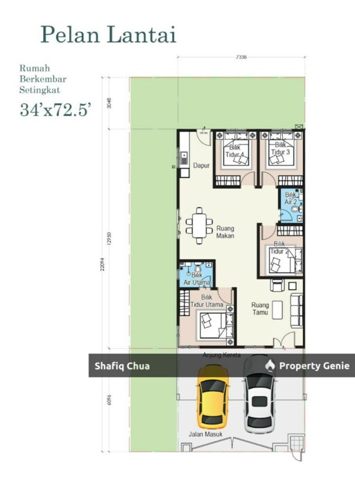 Freehold Semi D Setingkat @ Taman Mutiara Salak, Salak Tinggi