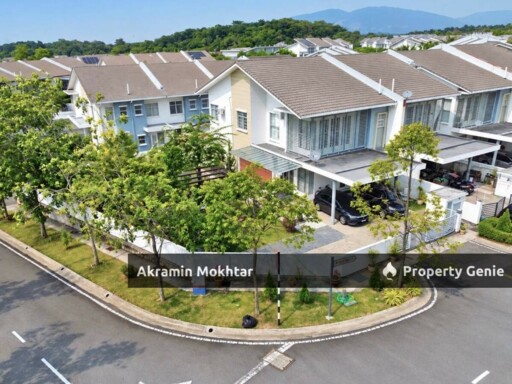 Freehold, Facing Open, Fully Furnished & Renovated | Corner Lot Double Storey Superlink, Enstek Timur, Jalan Timur Bandar Baru