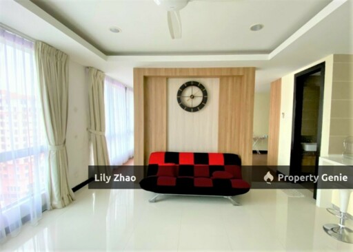 Pelagos Designer Studio Suites for Rent @Waterfront, KK City - Renovated & Fully Furnished with City View