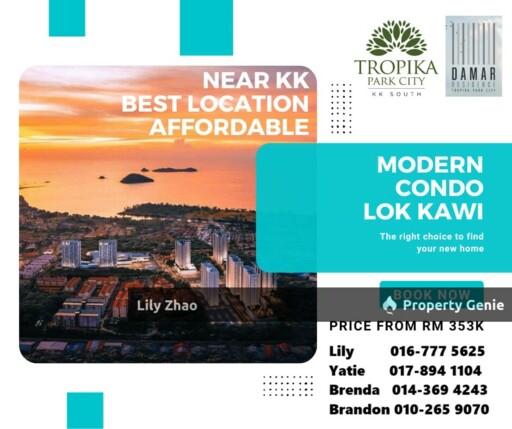 Damar Residence Condo Corner Lot for Sale - Urban Living @ Tropika Park City, Kinarut, Sabah