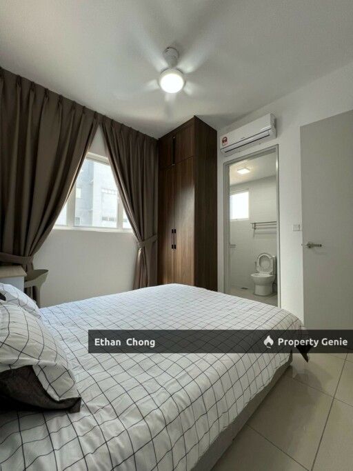 Bedroom at Nadayu 801 for Rent with Fully Furnished