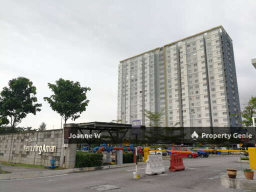 Fully Furnished Affordable Apartment for Sale at Pangsapuri Kemuning Aman