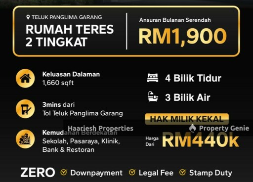 Double Storey House New Project Jenjarom Selangor