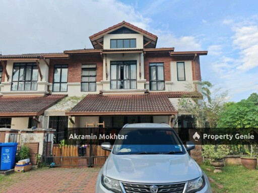 Renovated & Extended Corner Lot Double Storey Superlink House Jalan Birai Bukit Jelutong Shah Alam