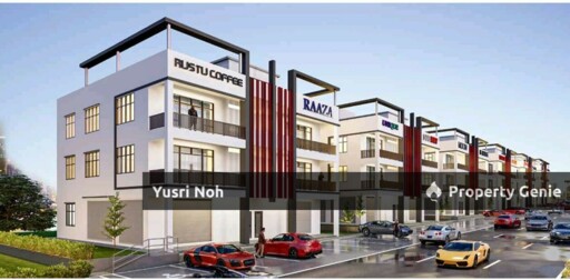 3 Storey Semi-D Shop Lot Office at Bukit Beruang Business Centre, Melaka