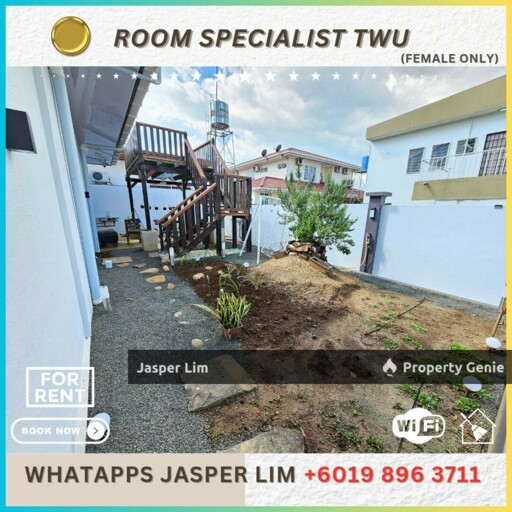 Room Rental Taman Pickyard near Tawau Hospital