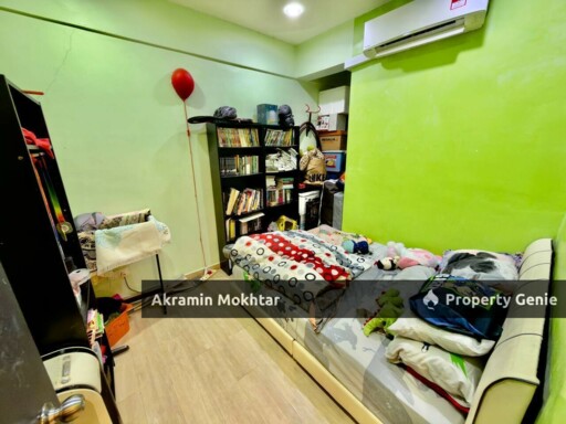 Renovated & 2 Parking | Pangsapuri Damai Seksyen 25, Shah Alam Selangor