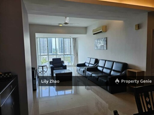 Jesselton Condo for Rent, 1,600 Sq ft, 9th Floor Fully Furnished 3Bed 3Bath, Near QE2, Luyang, Kota Kinabalu