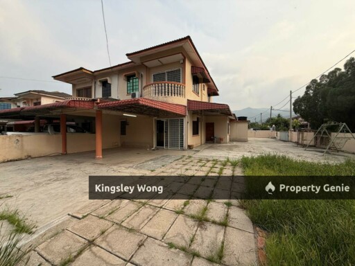 Sungai Siput Huge Land Double Storey Semi D 50x102 Corner Lot