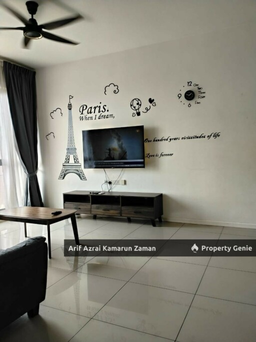 [Fully Furnished] The Clio 2 Residences, Putrajaya | 3 Bedrooms | 2 Bathrooms | 947 sqft | RM2,800