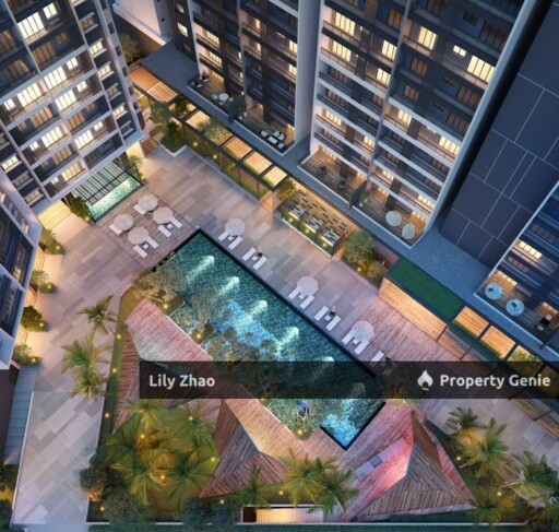 Maya Condo for Rent, Block B 1st Floor, Cozy Furnished, 3Bed 2Bath, 1,120 Sqft, Likas, Kota Kinabalu City
