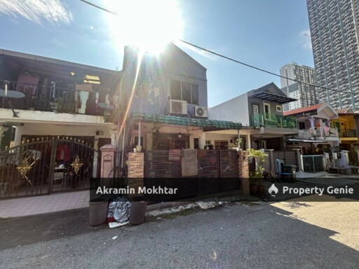 FACING OPEN DOUBLE STOREY @ JALAN AU 1A, TAMAN KERAMAT KL
