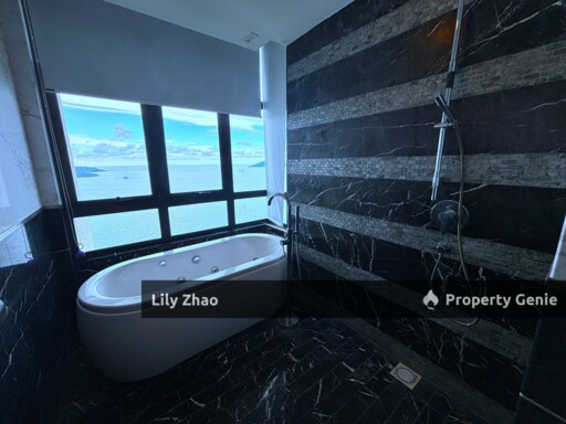 Exclusive Full Sea View Triplex Resort Penthouse For Sale, 3,701 Sf, Signal Hill, Kota Kinabalu City, Sabah.