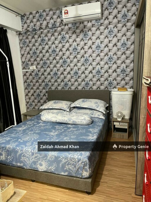 PANGSAPURI NURI BANDAR BUKIT MAHKOTA UNTUK DISEWA TINGKAT 3 AIRCOND DAN KITCHEN CABINET PARKING 2