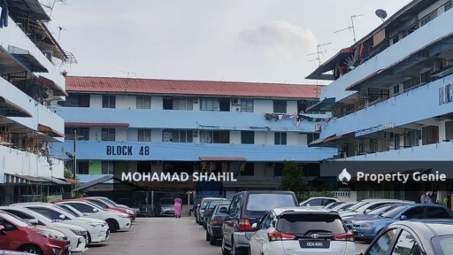 SKUDAI | JOHOR | BLOK 48 FLAT JALAN PERKASA 1 | TAMAN UNGKU TUN AMINAH |