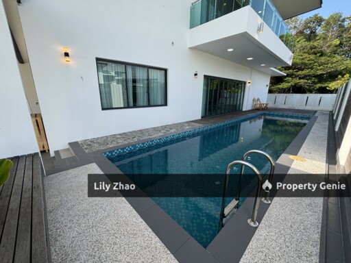 Beautiful BUNGALOW for Rent, DETACHED HOUSE with Swimming Pool, Likas, Kota Kinabalu City, Sabah, Malaysia