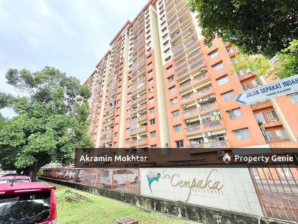 Freehold, Level 1, Renovated, Partially Furnished & 1 Parking | Sri Cempaka Apartment Jalan Sepakat Indah, Kajang Selangor