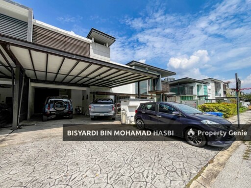 Fully Renovated & Fully Furnished Double  Storey Semi Detached Ficus Peak @ Denai Alam, Shah Alam.