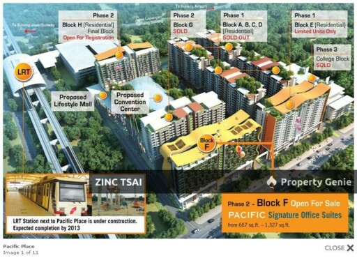 Oasis Ara Damansara_Office {Save RM 180,500} 4 mins Drive to LRT Ara Damansara_2 mins Walk to Oasis Village & Citta Mall