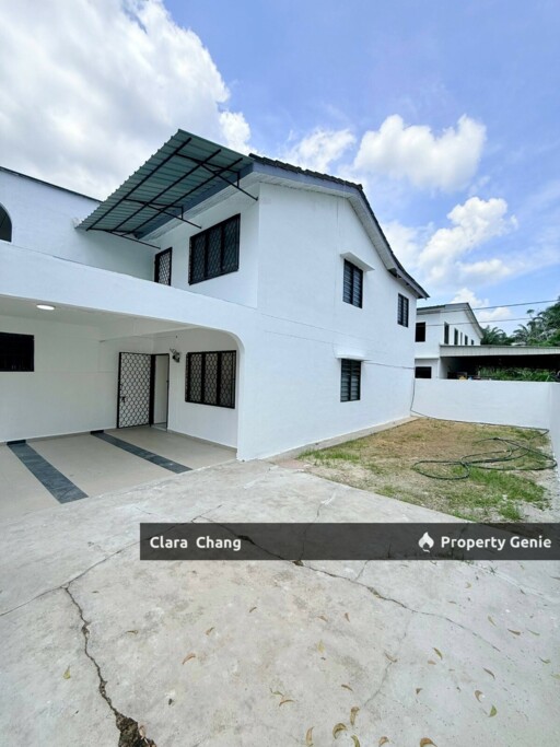 Taman Kluang Barat Double Storey Low Cost House Unblock Endlot Unit