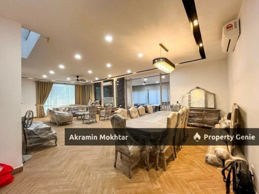 FREEHOLD , FACING OPEN, CORNER LOT & RENOVATED | 2 STOREY SEMI D, CASSIA @ GARDEN RESIDENCE, CYBERJAYA.