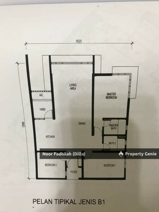 KLCC View The Court @ Central Residence Partial Furnished Full Loan